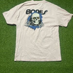 Powell pearlalta pink skate shirt size large